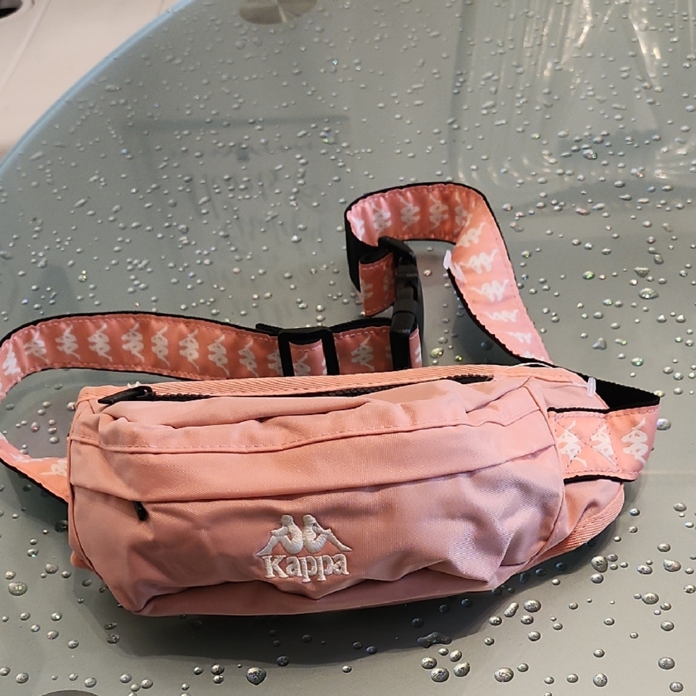 Kappa Blush Pink Belt Bag, New